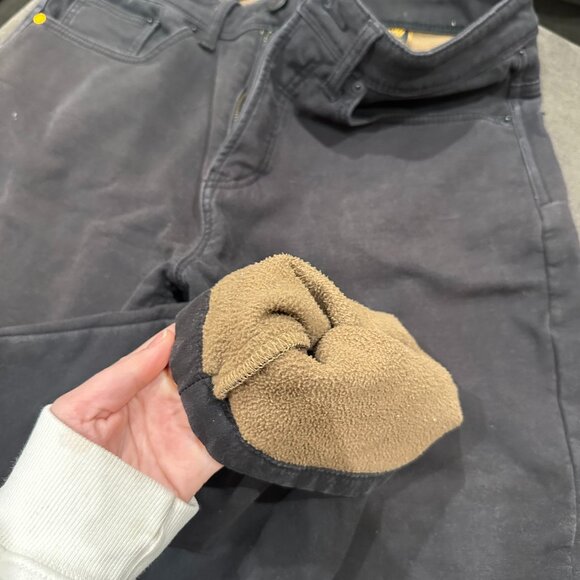 CAT Fleece Lined Pants - Black - Picture 3 of 3